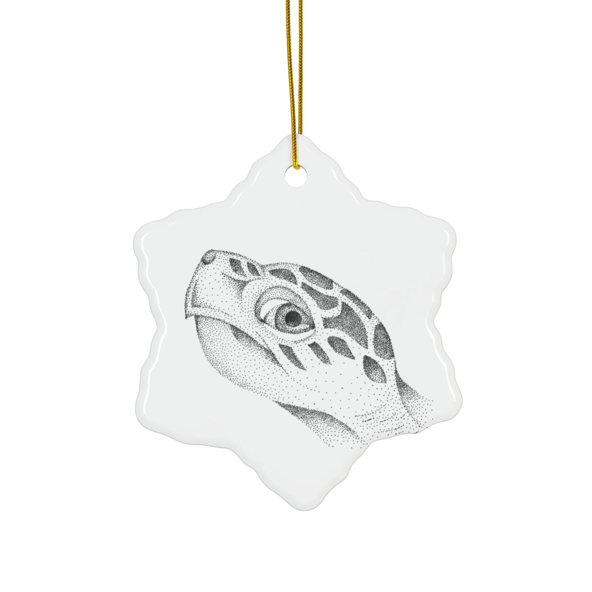 Ceramic Ornament — Sea Turtle