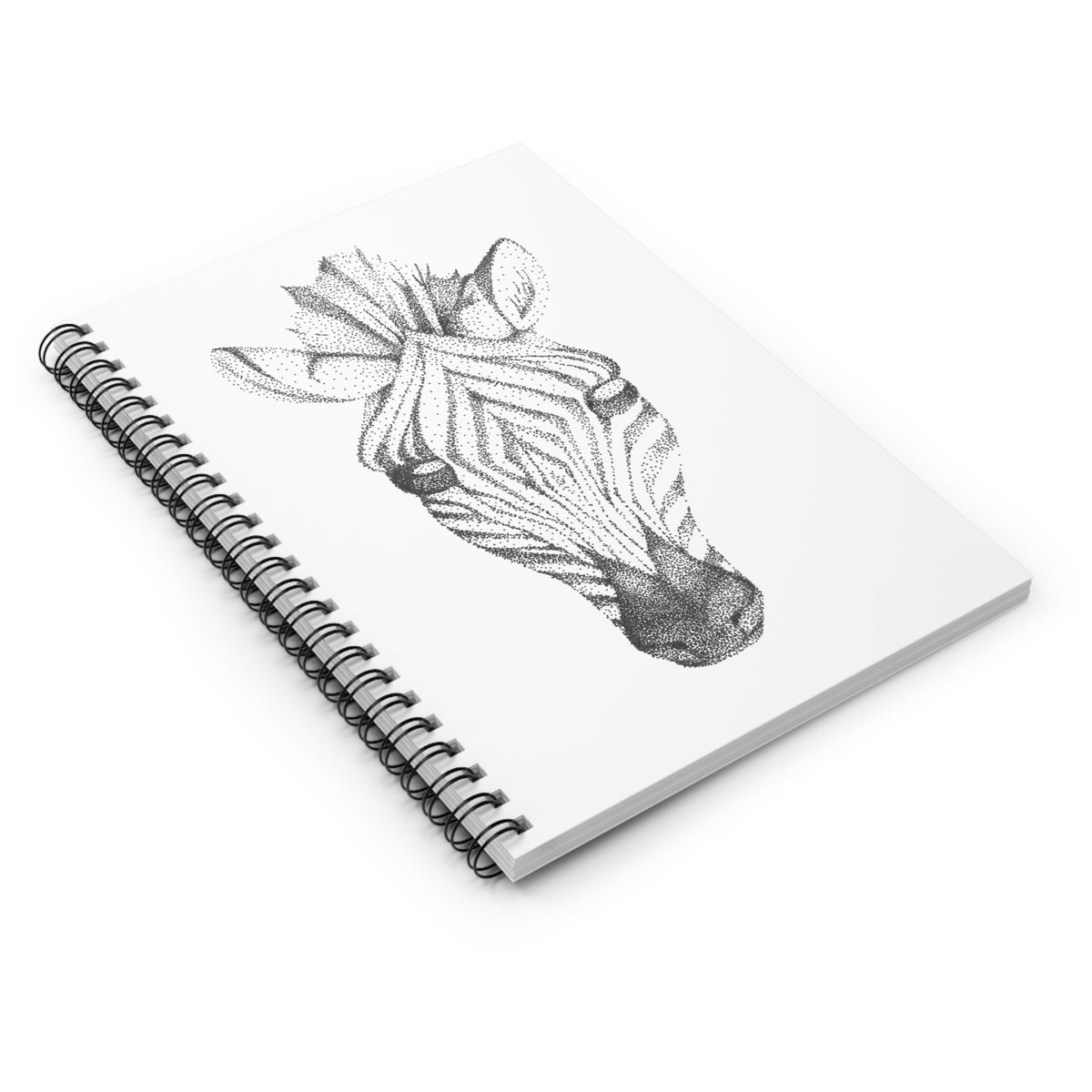 Spiral Notebook - Zebra