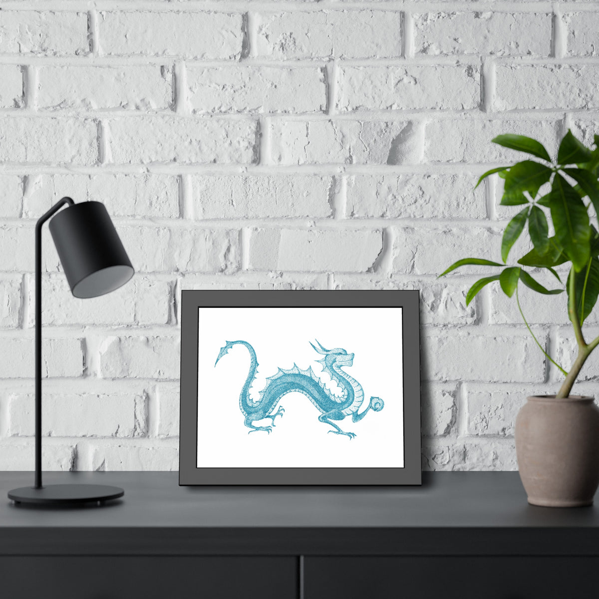 Framed Paper Posters - Dragon