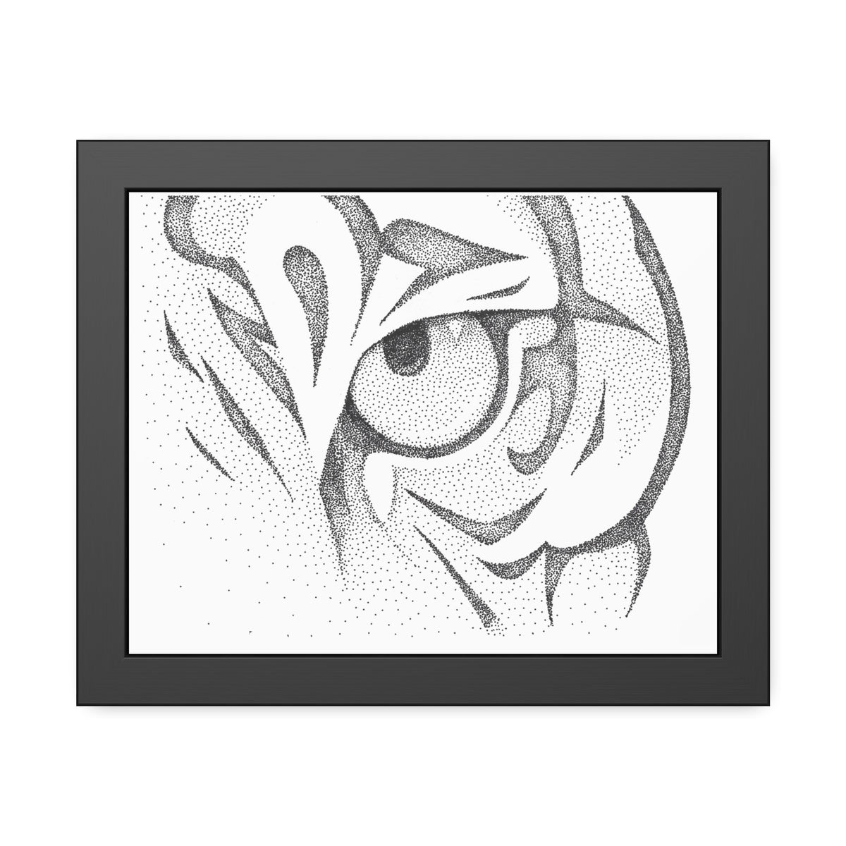 Framed Paper Posters - Tiger Eye