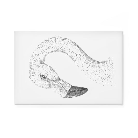 Magnet, Rectangle - Flamingo