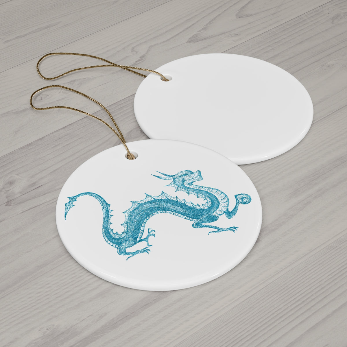 Ceramic Ornament — Water Dragon
