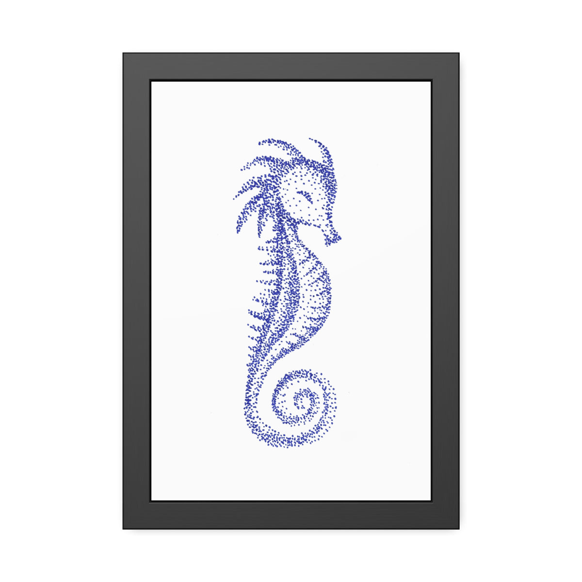 Framed Paper Posters - Seahorse