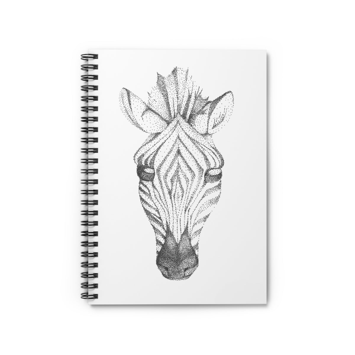 Spiral Notebook - Zebra