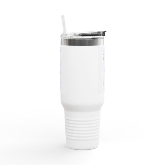 Insulated Travel Mug, 40oz - Seahorse