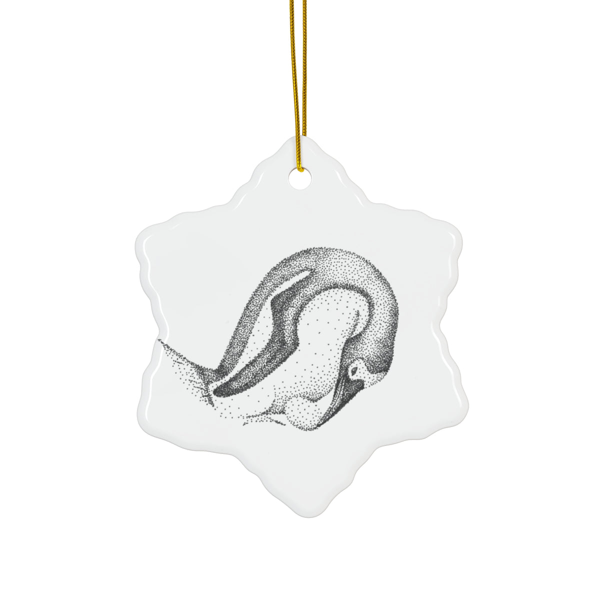 Ceramic Ornament — Penguin