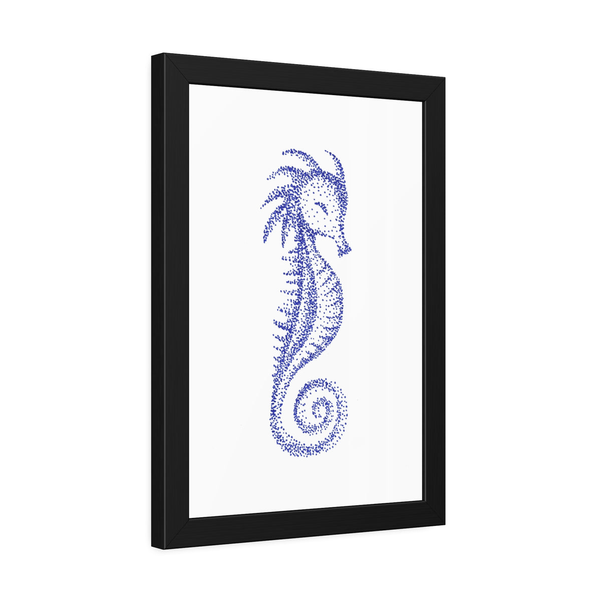 Framed Paper Posters - Seahorse