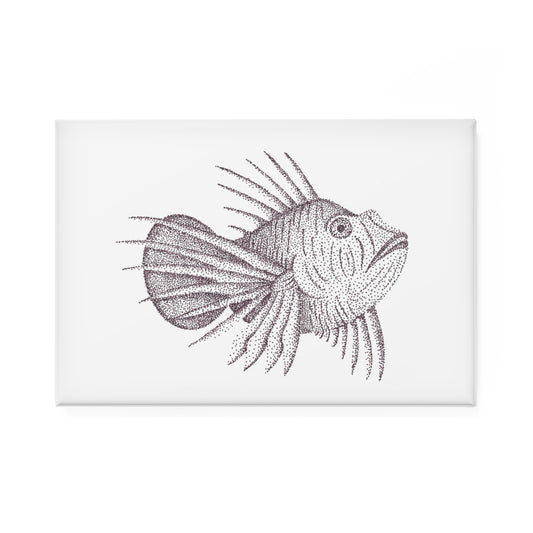 Magnet, Rectangle - Lionfish